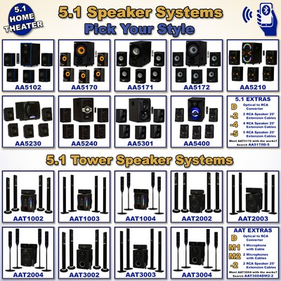 Acoustic Audio 5.1 Bluetooth 