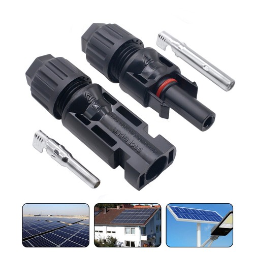 Solar Panel Cable Connector Set Waterproof Male Female M/F Wire UL94-V0 US