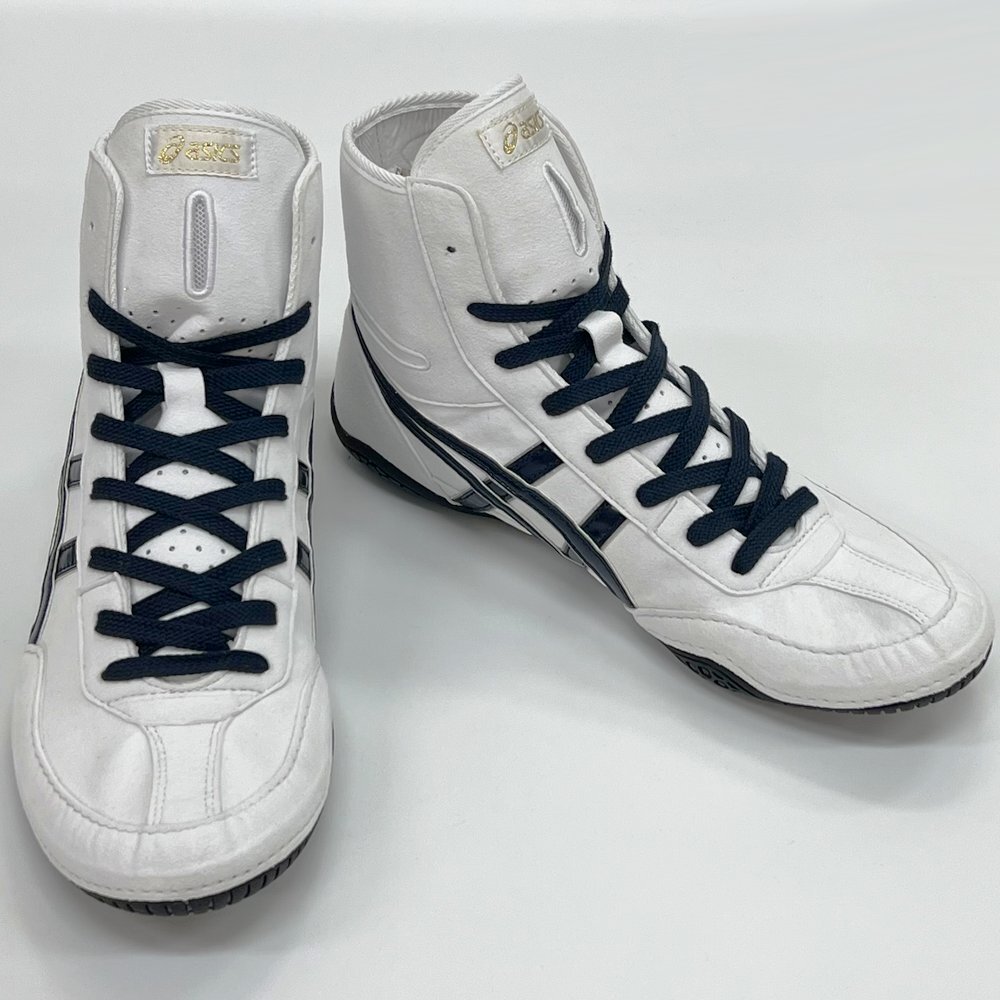 ASICS 1083A001 ASICS WRESTLING SHOES WHITE×NAVY×SILVER EX-EO SUCCESSOR [US7.5-11.5]