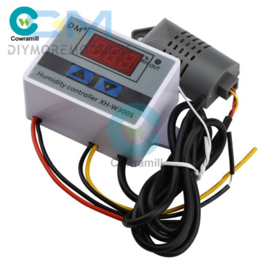 XH-W3005 AC 110V-220V Digital LED Humidity Controller Hygrometer Switch Sensor