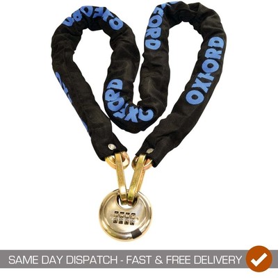 oxford chain combination bike lock