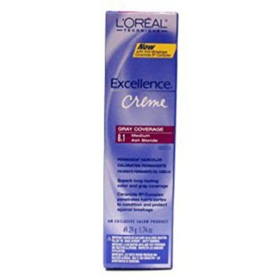 Loreal Exc. Creme 1.74oz - 8.1 Medium Ash Blonde