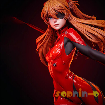 Asuka Evangelion 1:6 Resin Model Kit Unpainted 3d Print Statue Figure