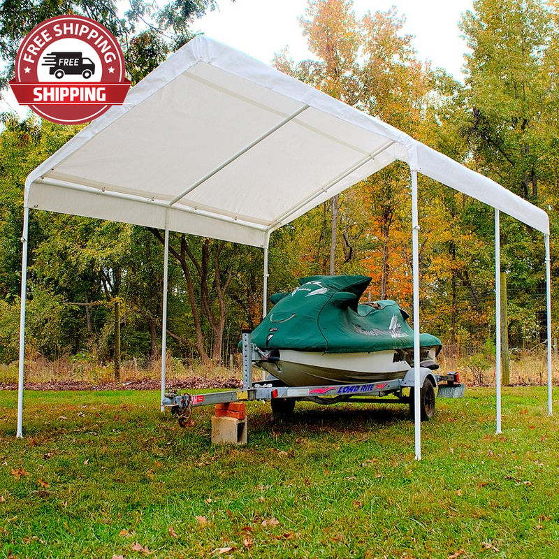 10 X 13 Ft. White Drawstring Replacement Cover