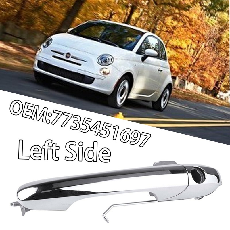 Turgriff Turoffner Chrom Vorne Links Schlussel Fiat 500 Ab Bj Juli 2007 Turgriffe Aussen