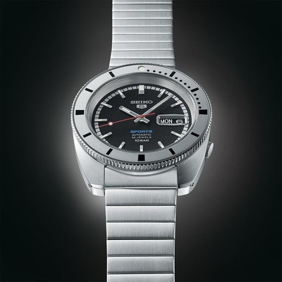Pre-owned Seiko 5 Sports Sbsa271 1968 First Collection Reprint Limited Edition 2024