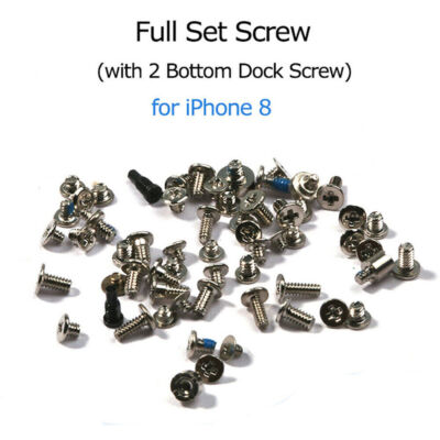For iPhone 13 12 11 Pro XR XS 6S 7 8 Plus Replacement Full Screws Screw Kit Set