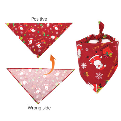 New Xmas Christmas Pet Dog Bandana Collar- Adjustable Cat Pet Neckerchief New Xmas Christmas Pet Dog Bandana Collar- Adjustable Cat Pet Neckerchief