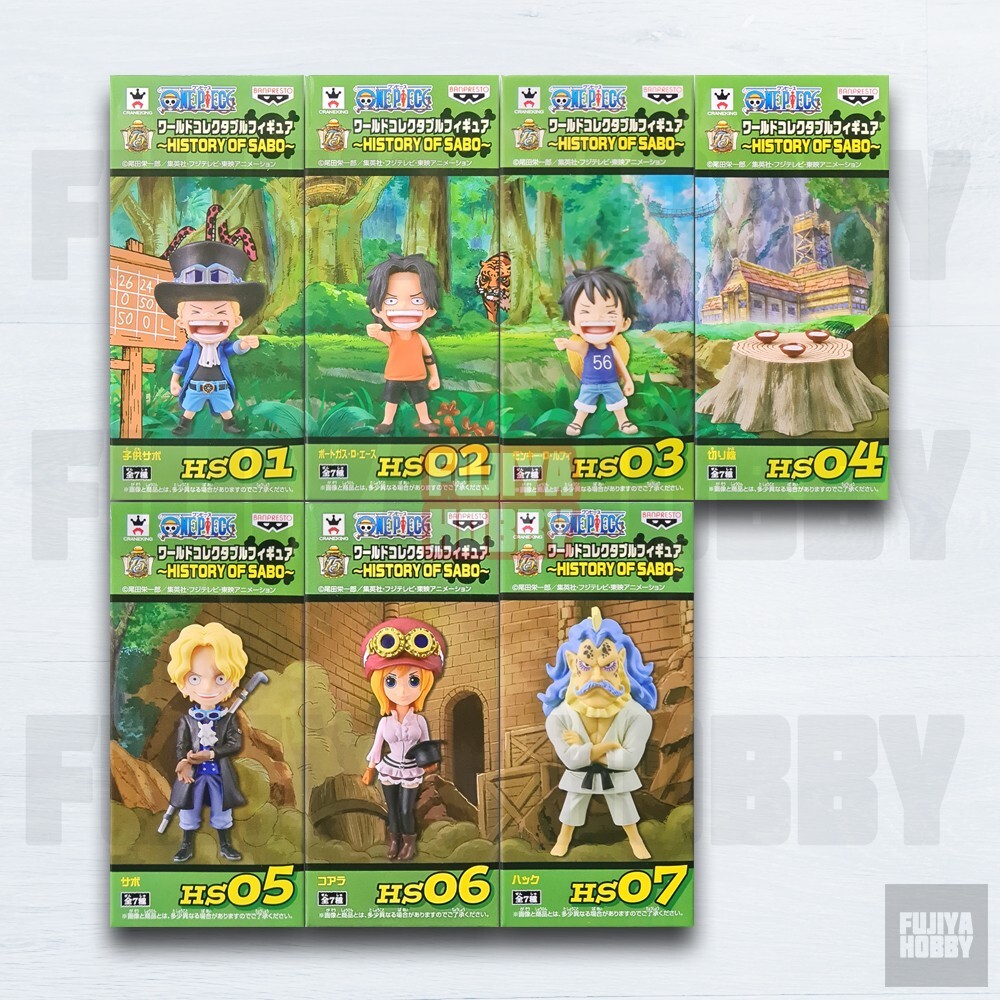 ワンピース ワールドコレクタブルフィギュア HISTORY OF SABO One Piece WCF World Collectable Figure History of Sabo Set