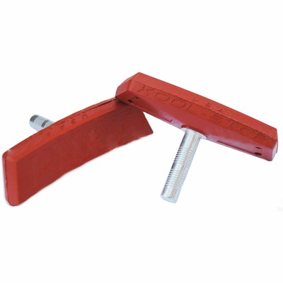 New Kool-Stop Phatpadd Brake Pads for Triple Wall Rims Cantilever Fat Salmon