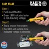 Klein Tools NCVT1P Voltage Tester, Non-Contact Low Voltage Tester Pen, 50V to 1000V AC, Audible and Flashing LED Alarms, Pocket Clip