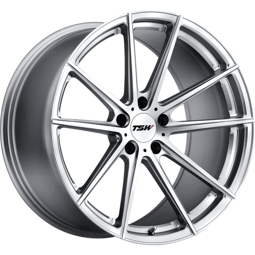 (2) 19X8.5 +15 5X114.3 5X4.5 TSW BATHURST CHROME WHEELS/RIMS 19