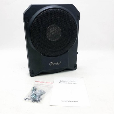 KIMISS 600W Subwoofer, Autoaktiver Subwoofer unter dem Sitz Woofer Lautsprecher