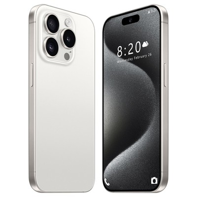 NEW i15 Pro Max Unlocked Android 13 Smartphone 4G+256GB Dual SIM 5G Mobile Phone