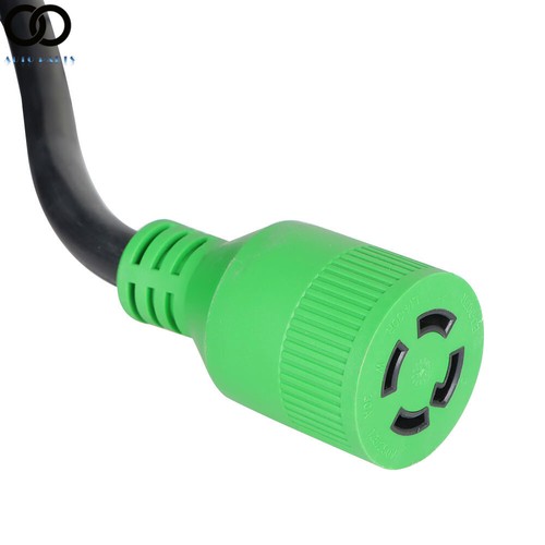 30 Amp 10~100FT Generator RV Extension Power Cord L14-30P/R 4 Prong Twist Lock