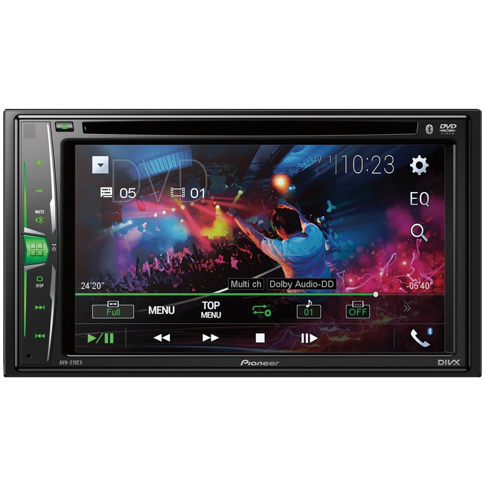 Pioneer AVH-280BT In Dash Double Din 6.2