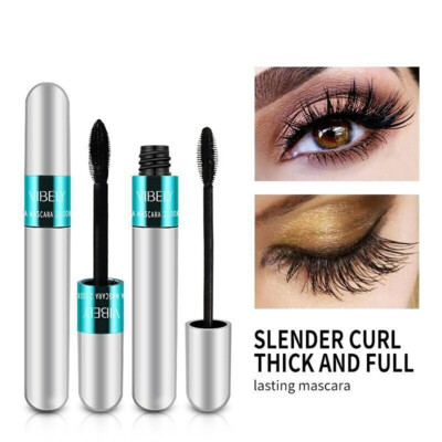 New 22 4D Silk Fiber GAMA MASCARA - Waterproof Long Lasting Lash Mascara Black