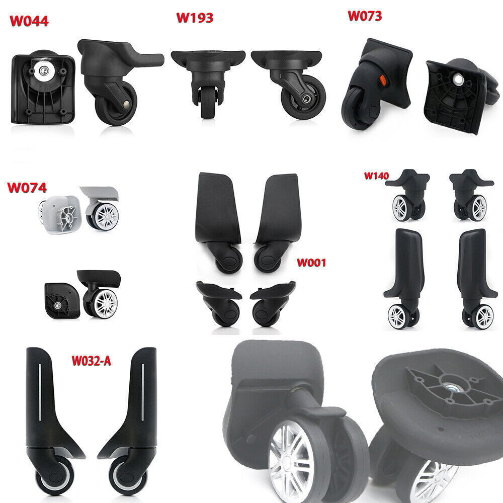Wheel Replacement Suitcase Mute Swivel Casters 21 Sizes Kit