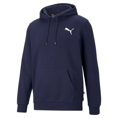 

Puma Essentials Small Logo Pullover Hoodie Мужская синяя повседневная верхняя одежда 58669076, Синий
