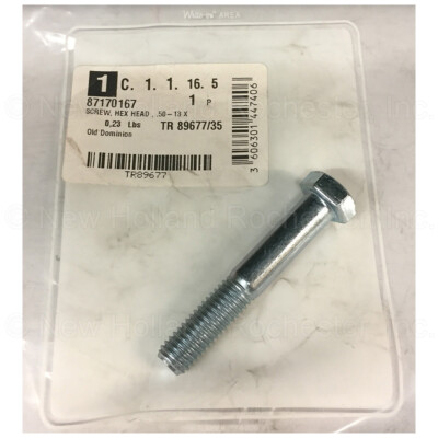 Kuhn Krause 1/2''-13 NC x 3-1/2'' Hex Head Screw Part # 87170167