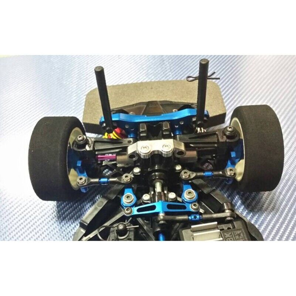 Adjustable Aluminum Steering Link Tie Rods for Tamiya TT-02 TT02T 1/10 RC Car