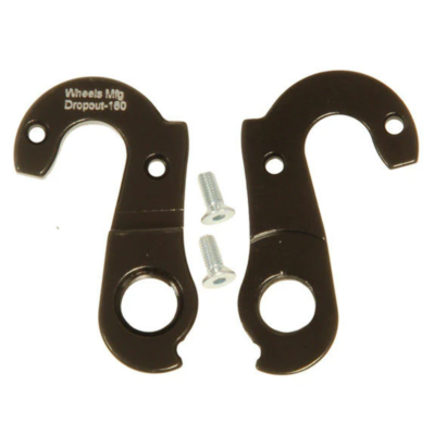 Wheels Mfg Derailleur Hanger DropOut-160 w Hardware Wilier Merckx #160 Black