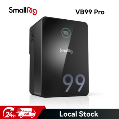 SmallRig VB99 VB99 Pro Mini V-Mount Battery 99WH for Cameras Monitors Gimbal