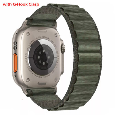 Alpine Loop for Apple Watch 9 8 7 6 54 SE Ultra 2 45/49mm Nylon·Sport·Band·Strap