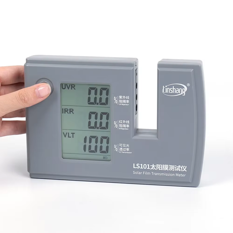 LS101 Window Tint Transmission Meter IR UV Visible Light Transmittance Detection