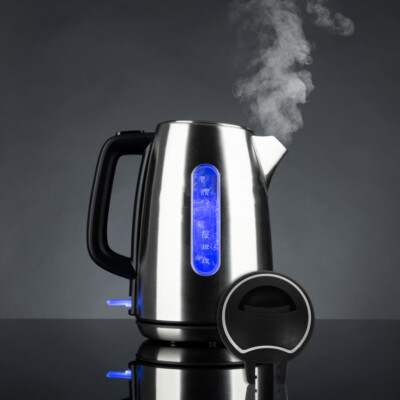 2 Pcs Electric Kettle Cover Water Lid Boil Heating Hot Portable Stainless Steel