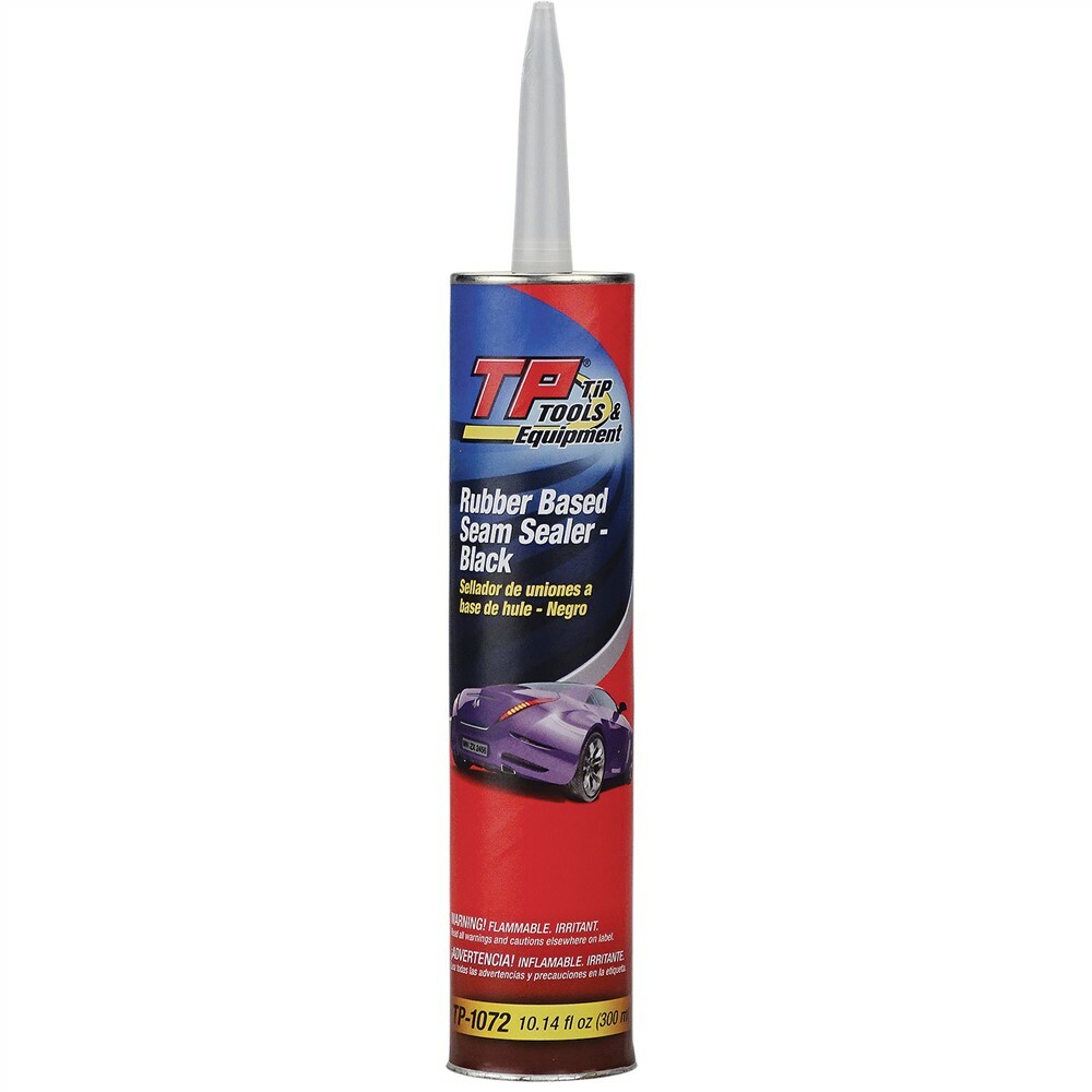 TP Tools® Auto Body Seam Sealer Black, 10.14 oz Tube TP