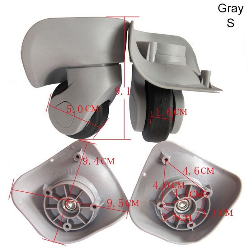 Wheels Trolley Parts Hand Spinner Replacement Suitcases Repair Luggage Wheels