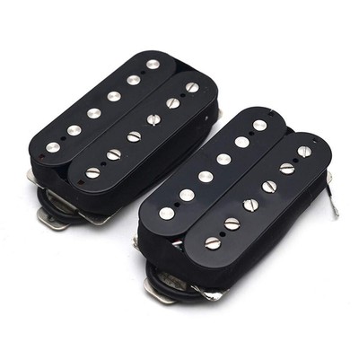 SAPHUE Alnico 5 Humbucker Pickup Double Coil Guitar Pickups Set with Neck and...