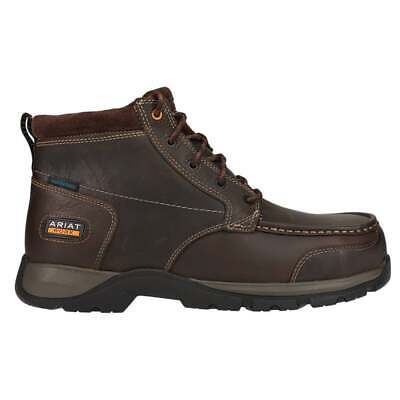 

Ariat Edge Lte Chukka H2o Композитный носок Мужская коричневая рабочая защитная обувь 10024, Коричневый, Ariat Edge Lte Chukka H2o Composite Toe Work