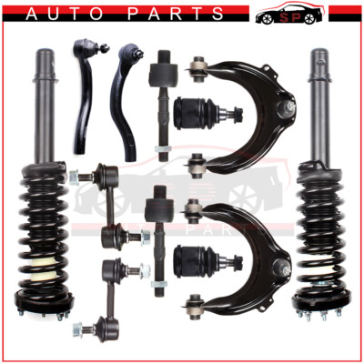 For 2003 - 2007 Honda Accord Front Struts & Control Arm & Tie Rods & Sway Bars