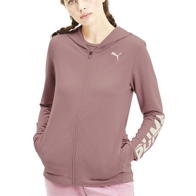 Женская толстовка на молнии с логотипом Puma Modern Sports, размер M, Повседневная верхняя одежда 58527516