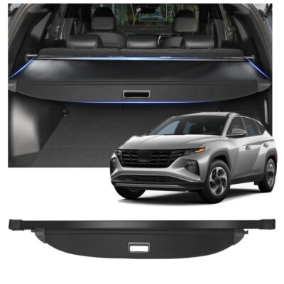 Trunk Cargo Cover Luggage Shade Shield Fits For 2022-2024 Hyundai Tucson