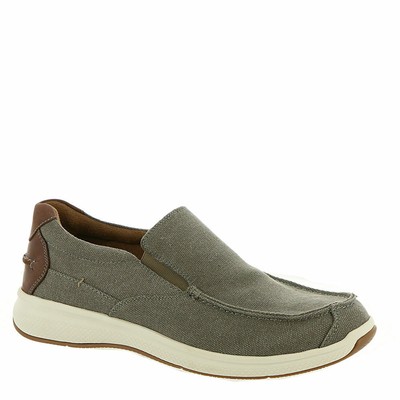 Мужские парусиновые слипоны Florsheim Great Lakes с открытым носком