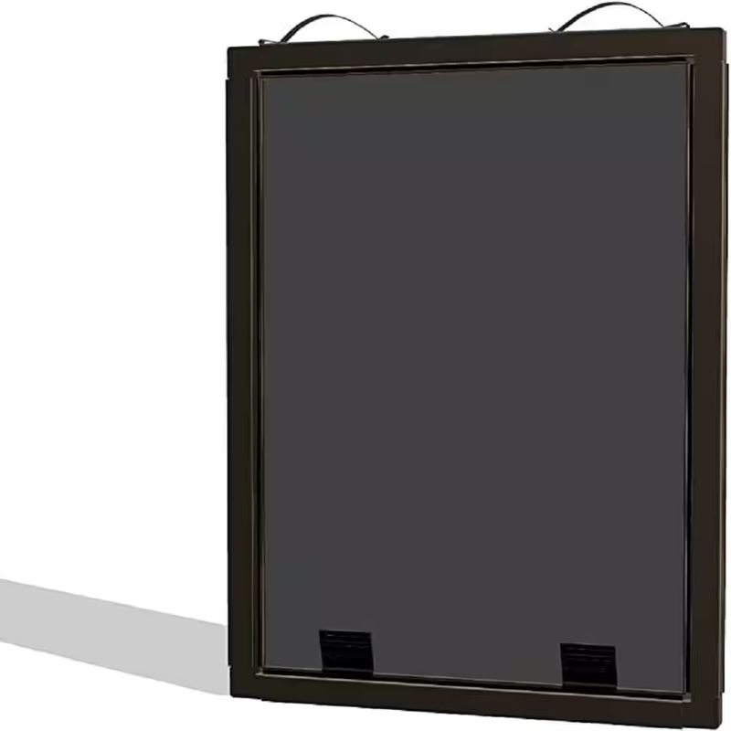 Window Screen Frame Kit 48 In Bronze DIY Replacement Adjustable Screen Frame