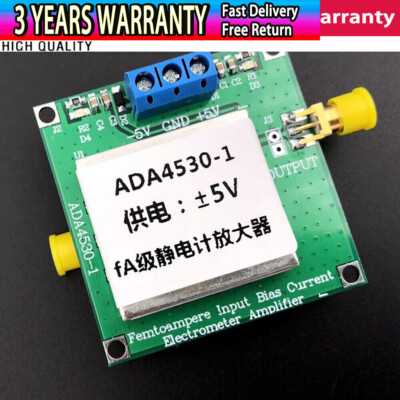 ADA4530-1 fA-Level Electrometer Transimpedance Amplifier for Weak Current Module
