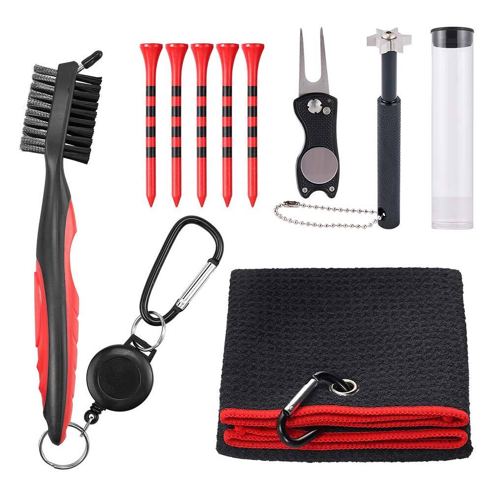 Club Brush Cleaner Groove Cleaning Kit Golf Accessories Gift