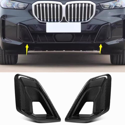 For BMW X5 G05 M60i LCI X5 M Sport 2024+ Dry Carbon Front Bumper