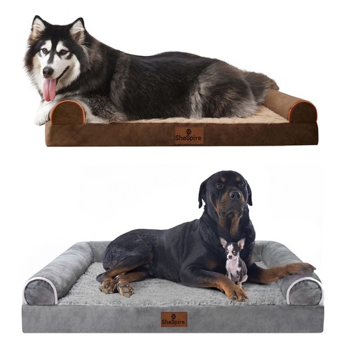 Memory Foam Dog Sofa & Removable Washable Cover