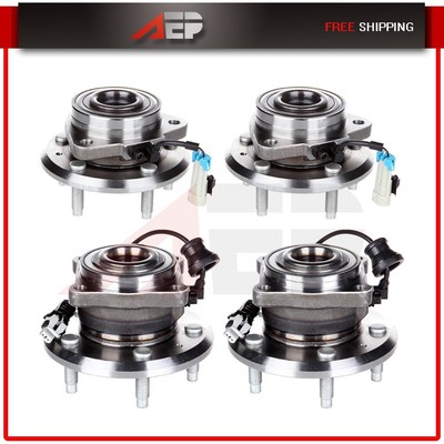 Set 4 Front Rear LH Or RH Side Wheel Hub Bearing Fits Chevrolet Equinox 07-2009