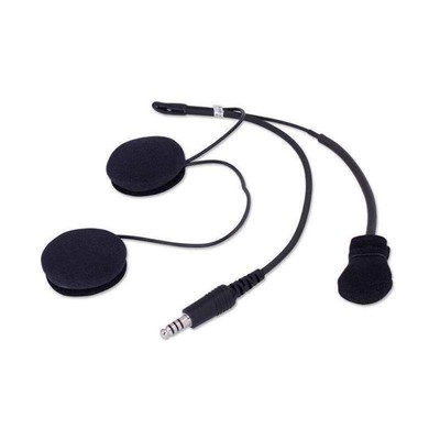 Fits Helmet Kit IMSA 4C Plug w/ Helmet Speakers by Rugged Radios HK-IFSP