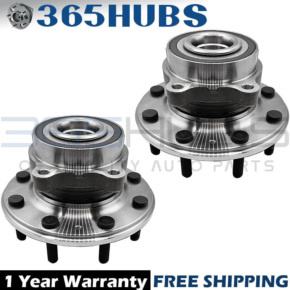 (2) Front Wheel Bearing Hub Assembly for 20-26 GMC Sierra 3500 HD [4WD] 