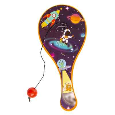 Paddle Ball Spiel Weltraum | ca 12,5 cm | Mitgebsel Kindergeburtstag, Paddleball
