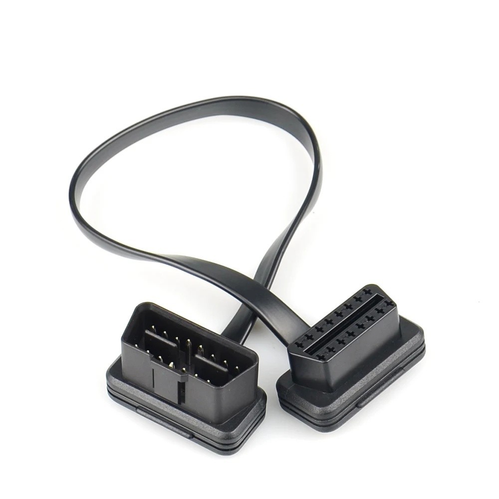 OBD2 16 pin extension lead flat thin