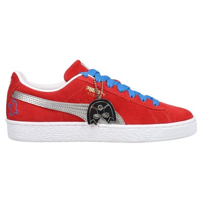 

Puma Suede Classic X Peacemaker Lace Up Мужские красные кроссовки Повседневная обувь 389537-0, Красный, Puma Suede Classic X Peacemaker Lace Up