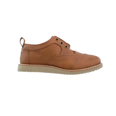 

Коричневые повседневные туфли без шнурков TOMS Brogue для мальчиков 10010666, Коричневый, TOMS Brogue Slip On Kids